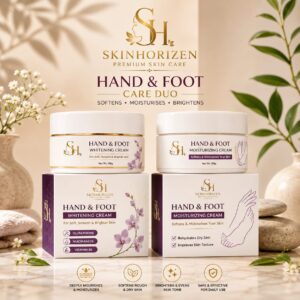 Skin Horizon Hand & Foot Care Duo – Whitening & Moisturizing Cream (100g + 100g)